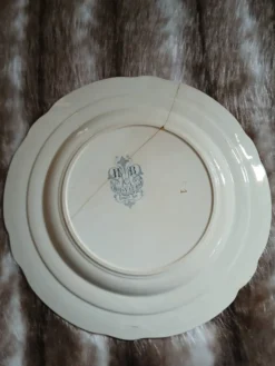 10 assiettes plates anciennes