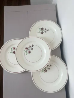4 assiettes plates des Salins 210656