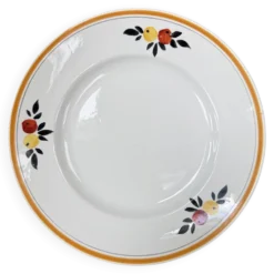 Assiettes plates Moulin des Loups modèle Granit