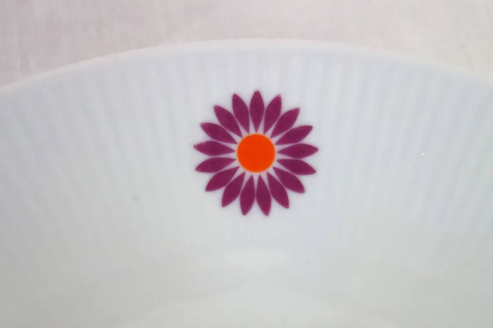 6 Assiettes Plates Seltmann Weiden West Germany 70's