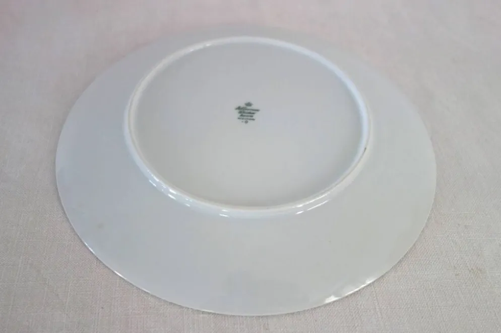 6 Assiettes Plates Seltmann Weiden West Germany 70's