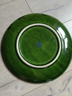 3 assiettes plates vintages dépareillées