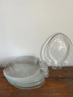 8 assiettes poisson