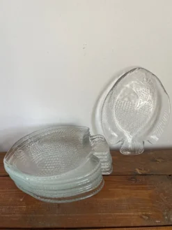 8 assiettes poisson