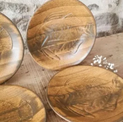 6 Assiettes Robert Picault, décor poisson