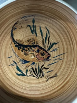 4 assiettes Sarreguemines