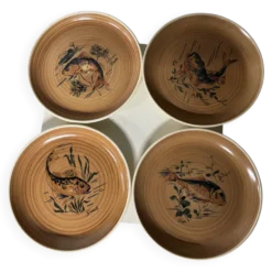 4 assiettes Sarreguemines
