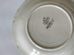 5 assiettes Sarreguemines modèle Cambo – décor basque – vintage années 50