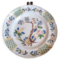 Assiette St Clément l'arbre fleuri