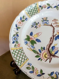 Assiette St Clément l'arbre fleuri