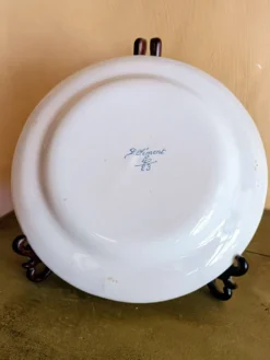 Assiette St Clément l'arbre fleuri