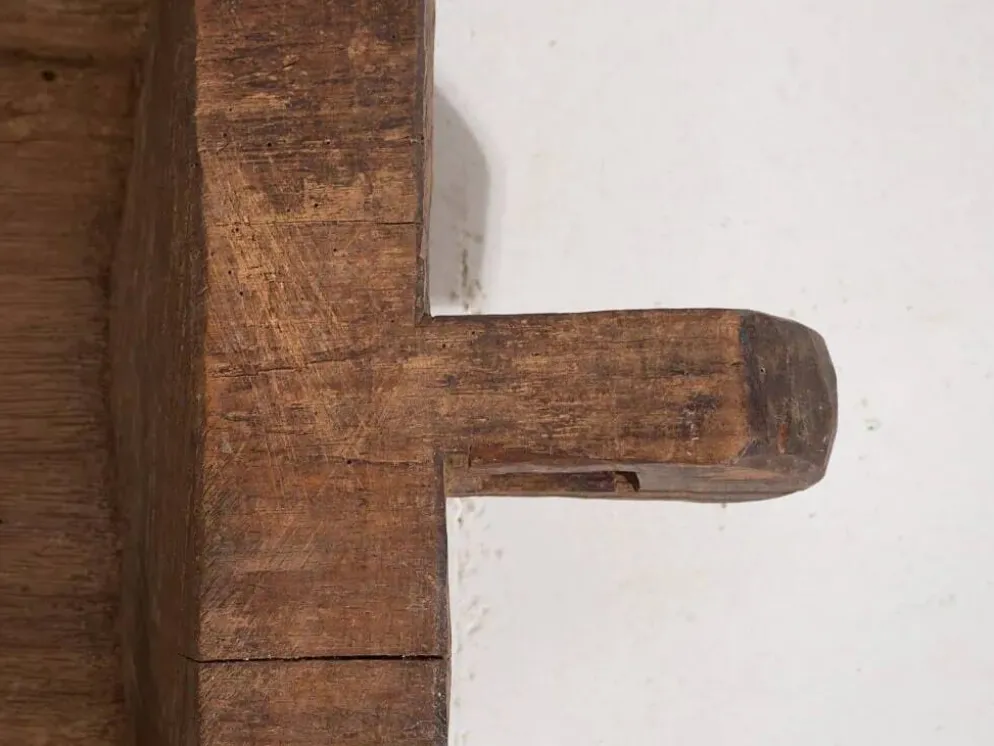 Auge ancienne en bois massif (c.1900) #6