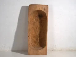 Auge ancienne en bois massif (c.1900) #5