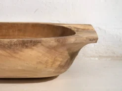 Auge ancienne en bois massif (c.1900) #17