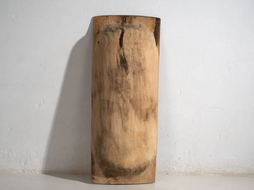 Auge ancienne en bois massif (c.1900) #17