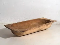 Auge ancienne en bois massif (c.1900) #17