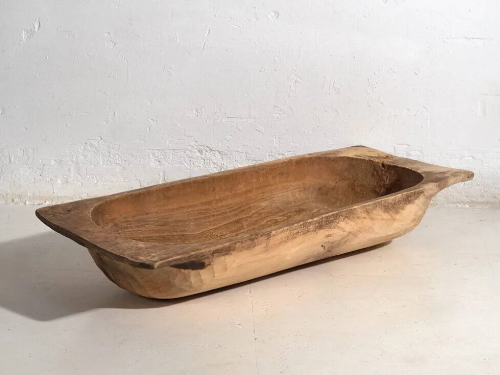 Auge ancienne en bois massif (c.1900) #17
