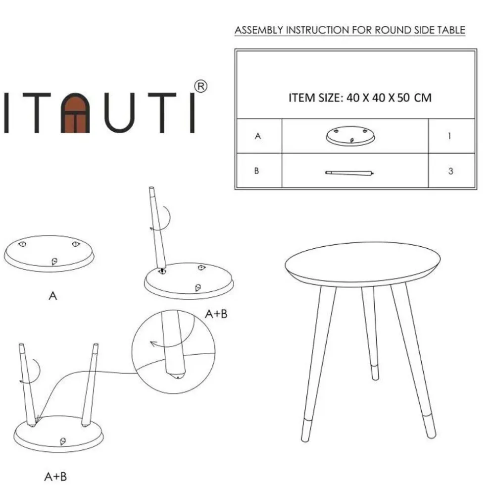 Aura Brass Clad Side Table: Handmade Bronze Accent Table