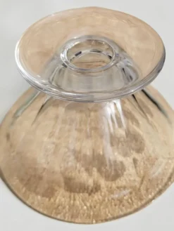 Baccarat - 6 coupes à champagne cristal modèle REX vers 1920/30 Art déco