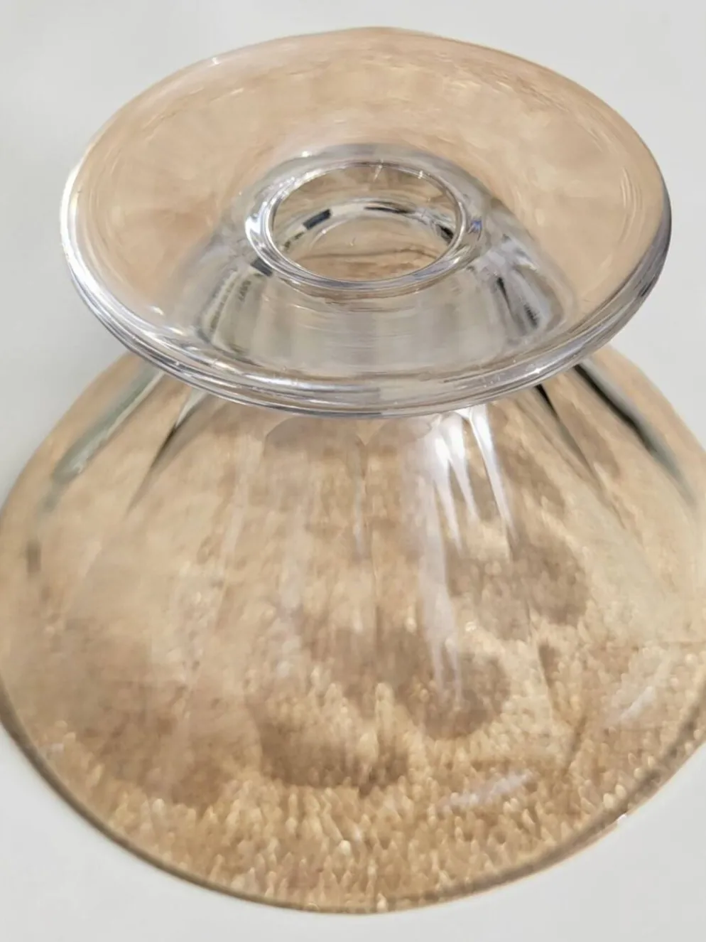 Baccarat - 6 coupes à champagne cristal modèle REX vers 1920/30 Art déco