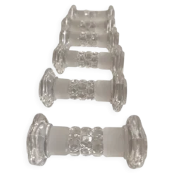 Baccarat : 6 Portes couverts - Reposes couteaux Anciens - Modèle Diamants