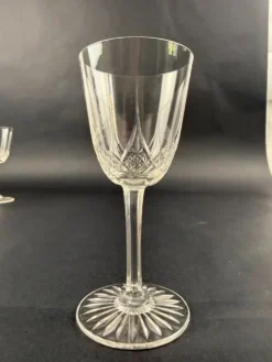 Baccarat, service Epron, suite de 6 verres à vin blanc taille 4