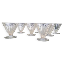Baccarat - 7 verres à eau modèle REX