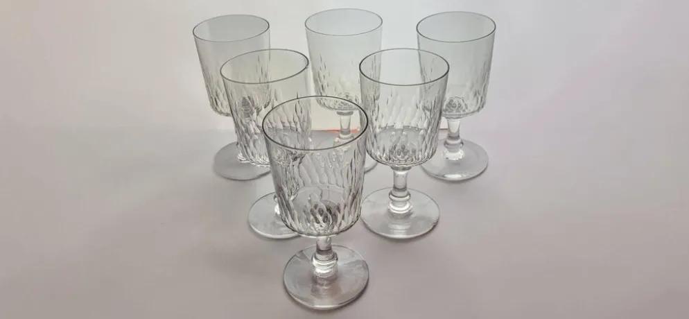 Baccarat — 6 verres à eau Modèle Richelieu Champigny