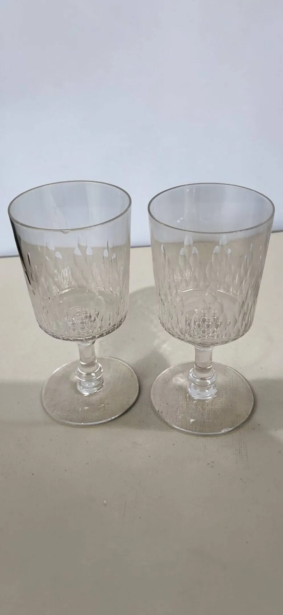 Baccarat — 6 verres à eau Modèle Richelieu Champigny