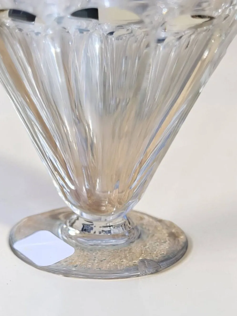 Baccarat - 12 verres à vin en cristal modèle REX vers 1920/30 Art déco