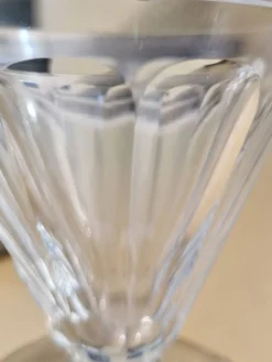 Baccarat - 9 verres à vin en cristal modèle REX vers 1920/30 Art déco