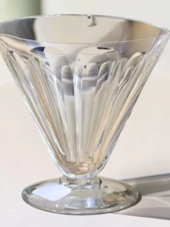 Baccarat - 9 verres à vin en cristal modèle REX vers 1920/30 Art déco