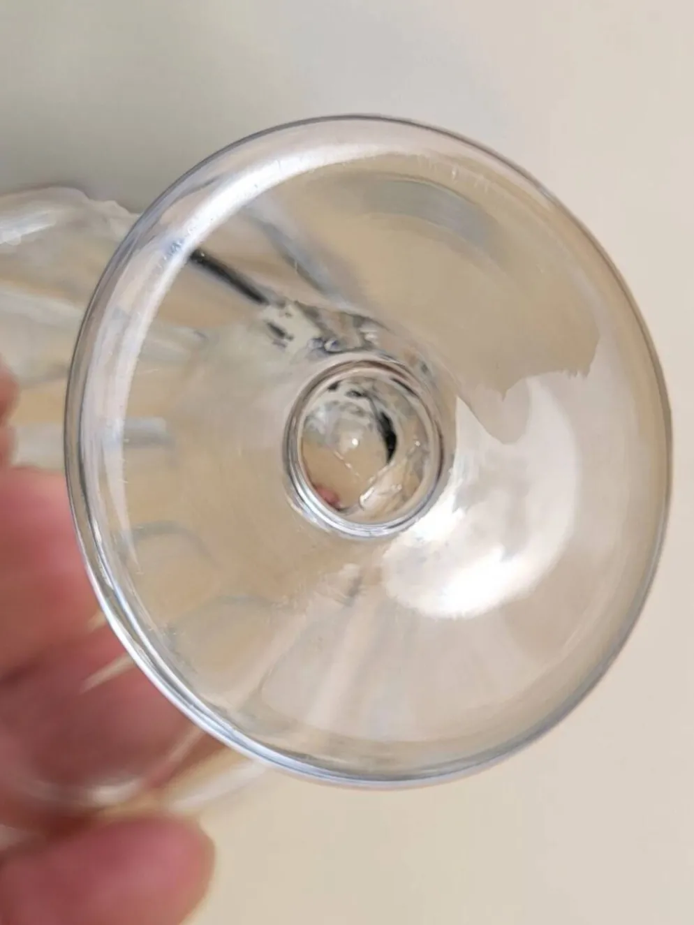 Baccarat - 9 verres à vin en cristal modèle REX vers 1920/30 Art déco