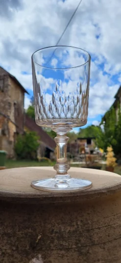Baccarat - 7 verres à vin modèle Champigny Richelieu