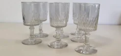 Baccarat - 7 verres à vin modèle Champigny Richelieu