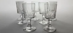 Baccarat - 7 verres à vin modèle Champigny Richelieu