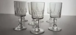 Baccarat - 7 verres à vin modèle Champigny Richelieu