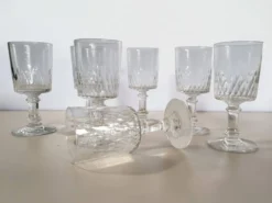 Baccarat - 7 verres à vin modèle Richelieu-Champigny