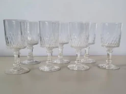 Baccarat - 7 verres à vin modèle Richelieu-Champigny