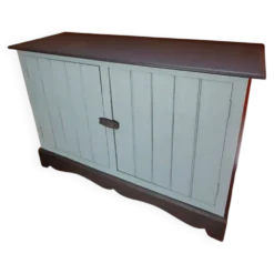 Bahut en bois peint