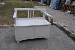 Banc coffre de rangement Art déco, années 1930