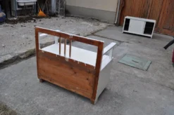 Banc coffre de rangement Art déco, années 1930
