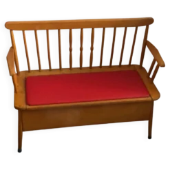 Banc coffre vintage Herlag 1950