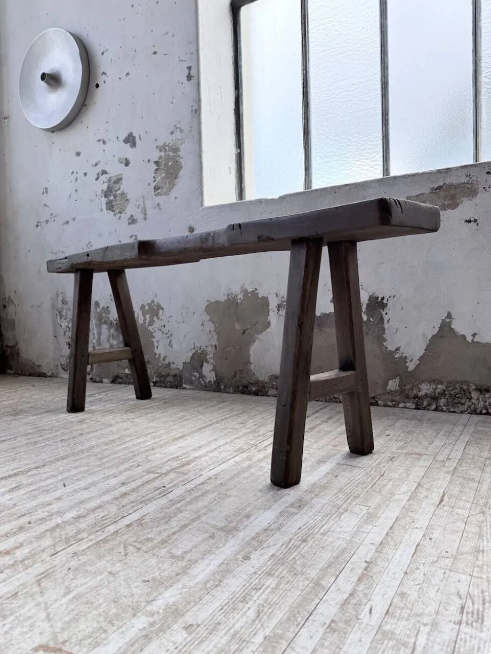 Banc console établi 1950