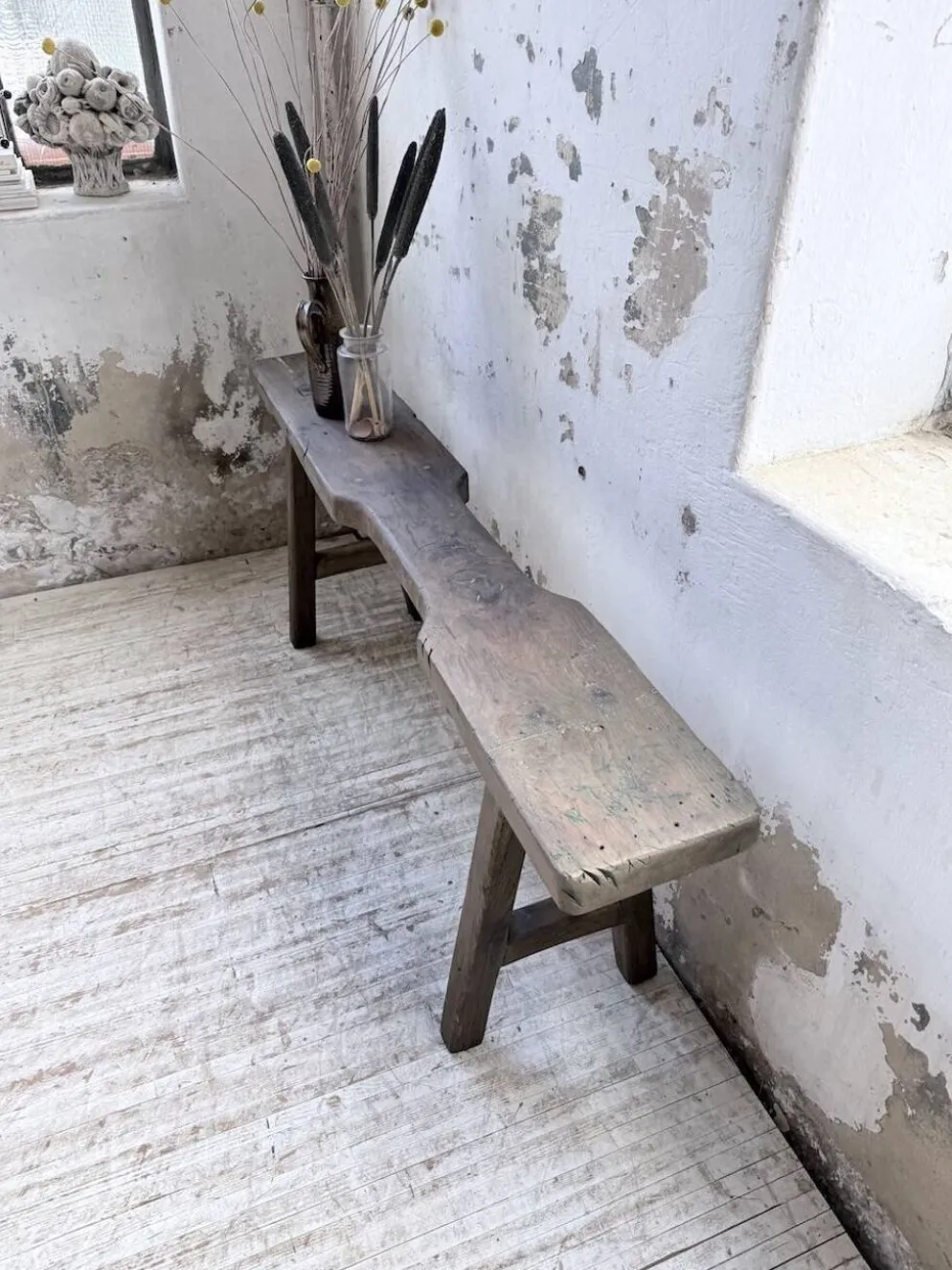 Banc console établi 1950