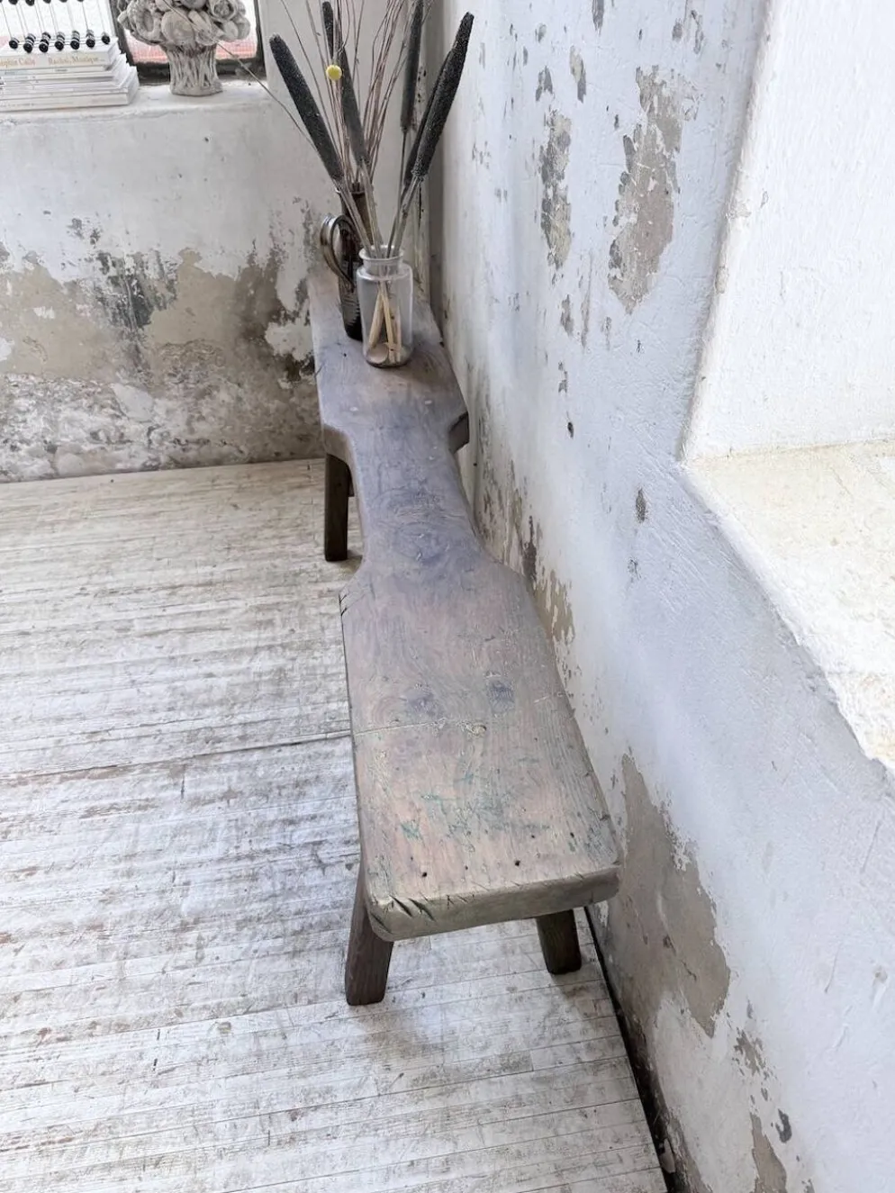 Banc console établi 1950