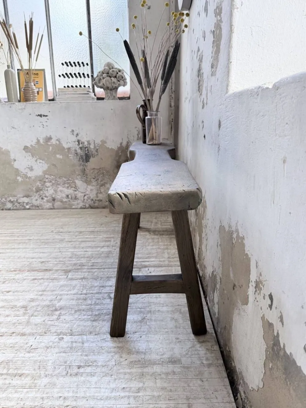 Banc console établi 1950