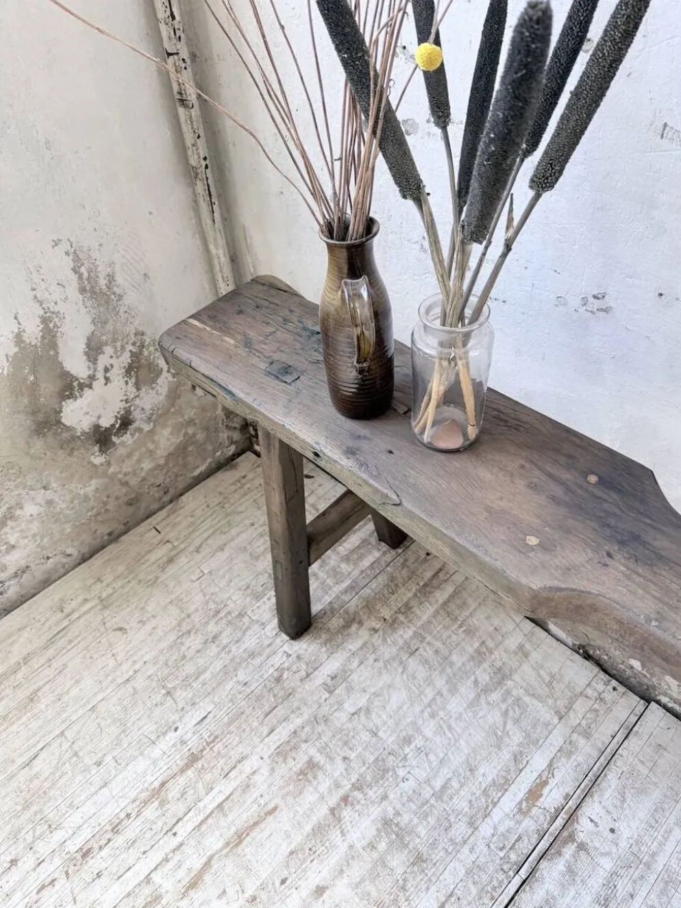 Banc console établi 1950