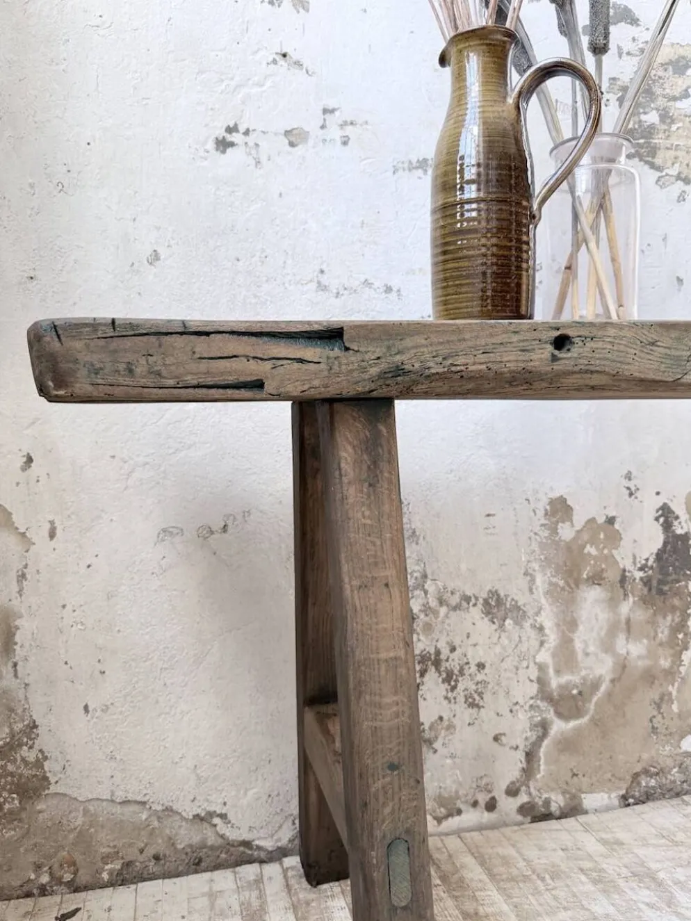 Banc console établi 1950