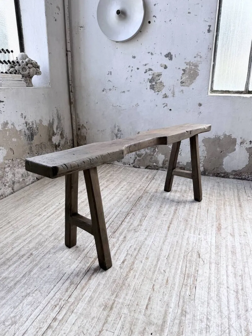 Banc console établi 1950